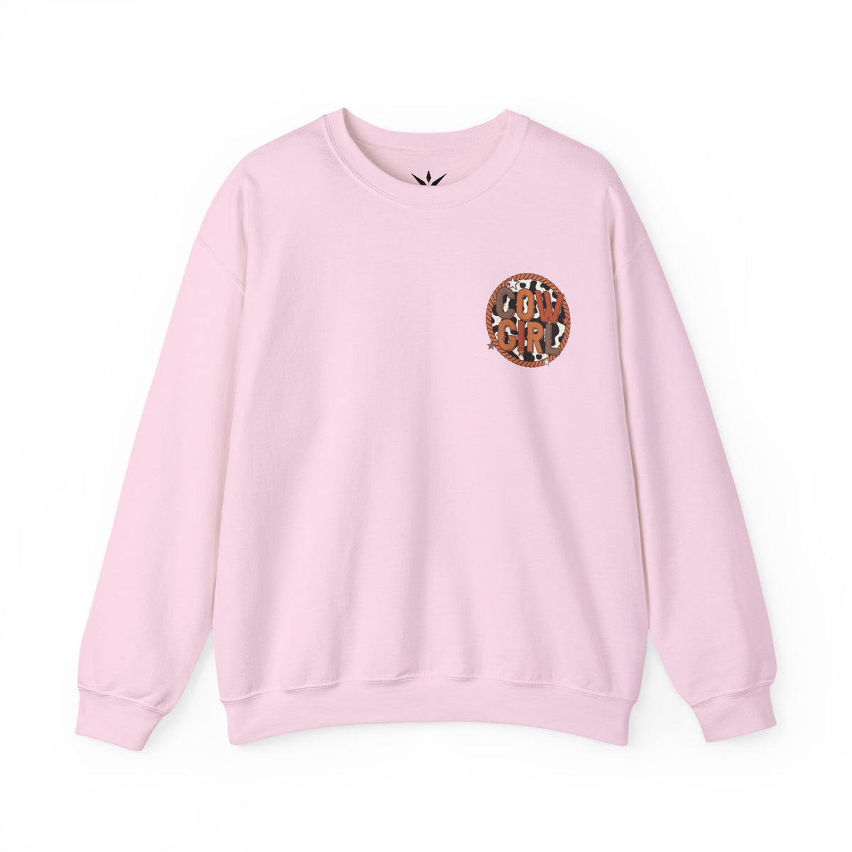 ORVIAN — Cowgirl “If I'm the Problem” Western Crewneck, Longhorn Skull Unisex Heavy Blend