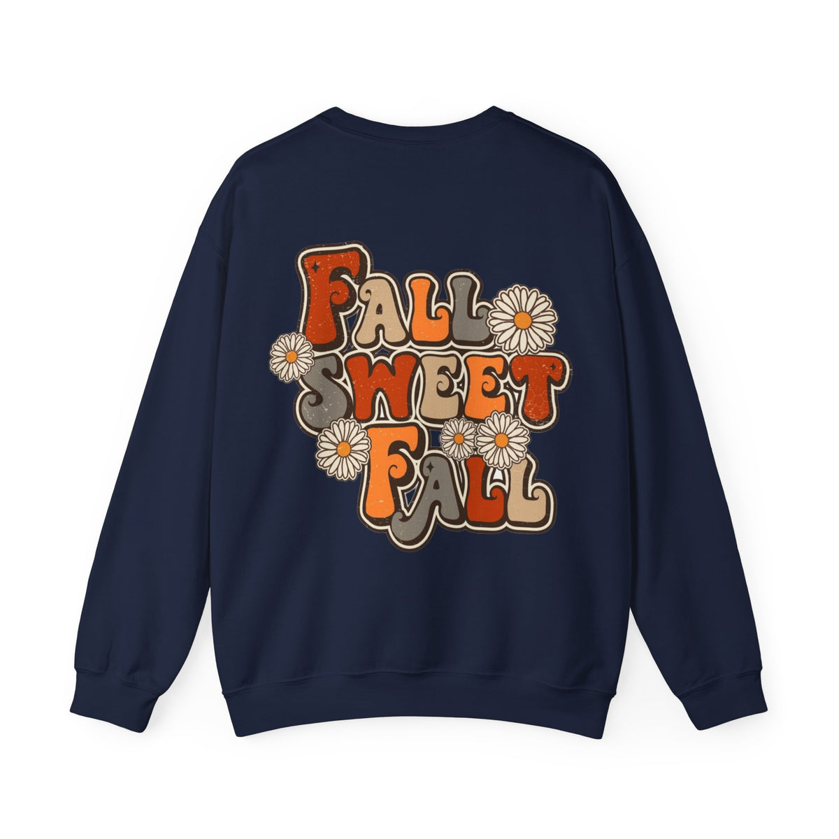 ORVIAN — ’Tis the Season Fall & Football Crewneck, Fall Sweet Fall Daisy Unisex Heavy Blend