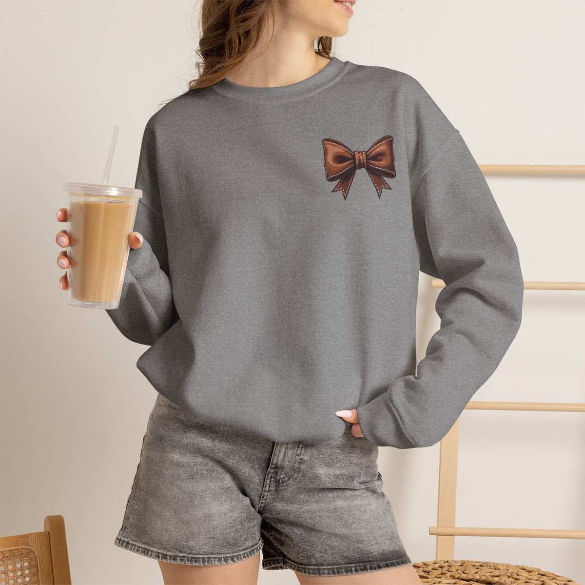 ORVIAN — Cuddles & Touchdowns Football Crewneck, 'Tis the Season Game Day Unisex Heavy Blend