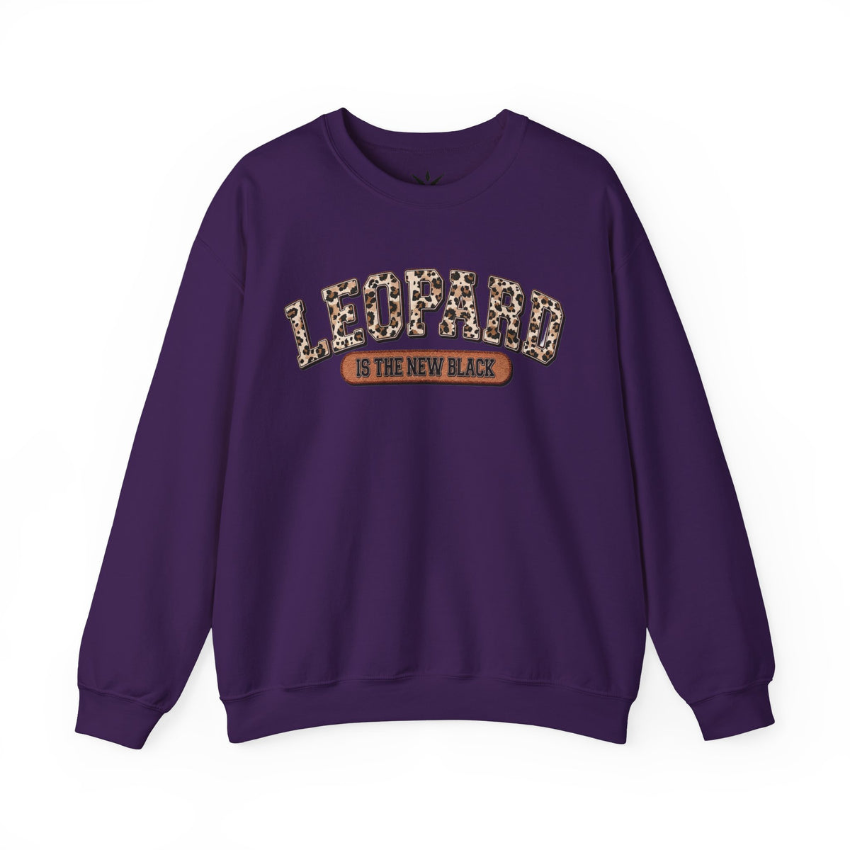 ORVIAN — Leopard Is The New Black & God Is Good Coquette Bow Crewneck, Faith-Inspired Unisex