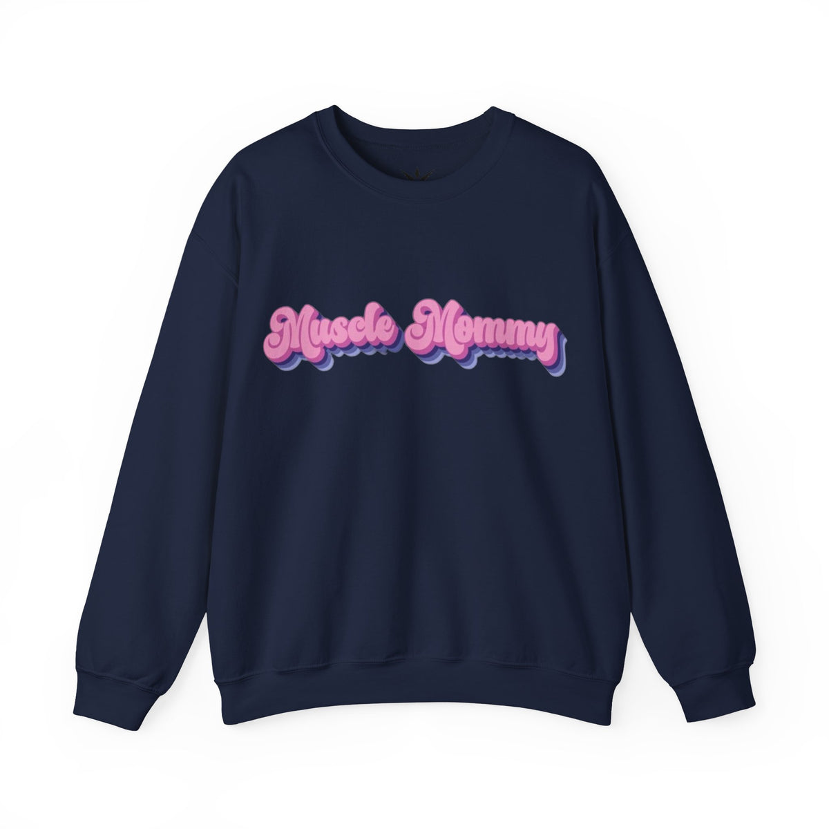ORVIAN — Muscle Mommy Girls Just Wanna Have Guns Crewneck, Bold Feminine Typography Unisex