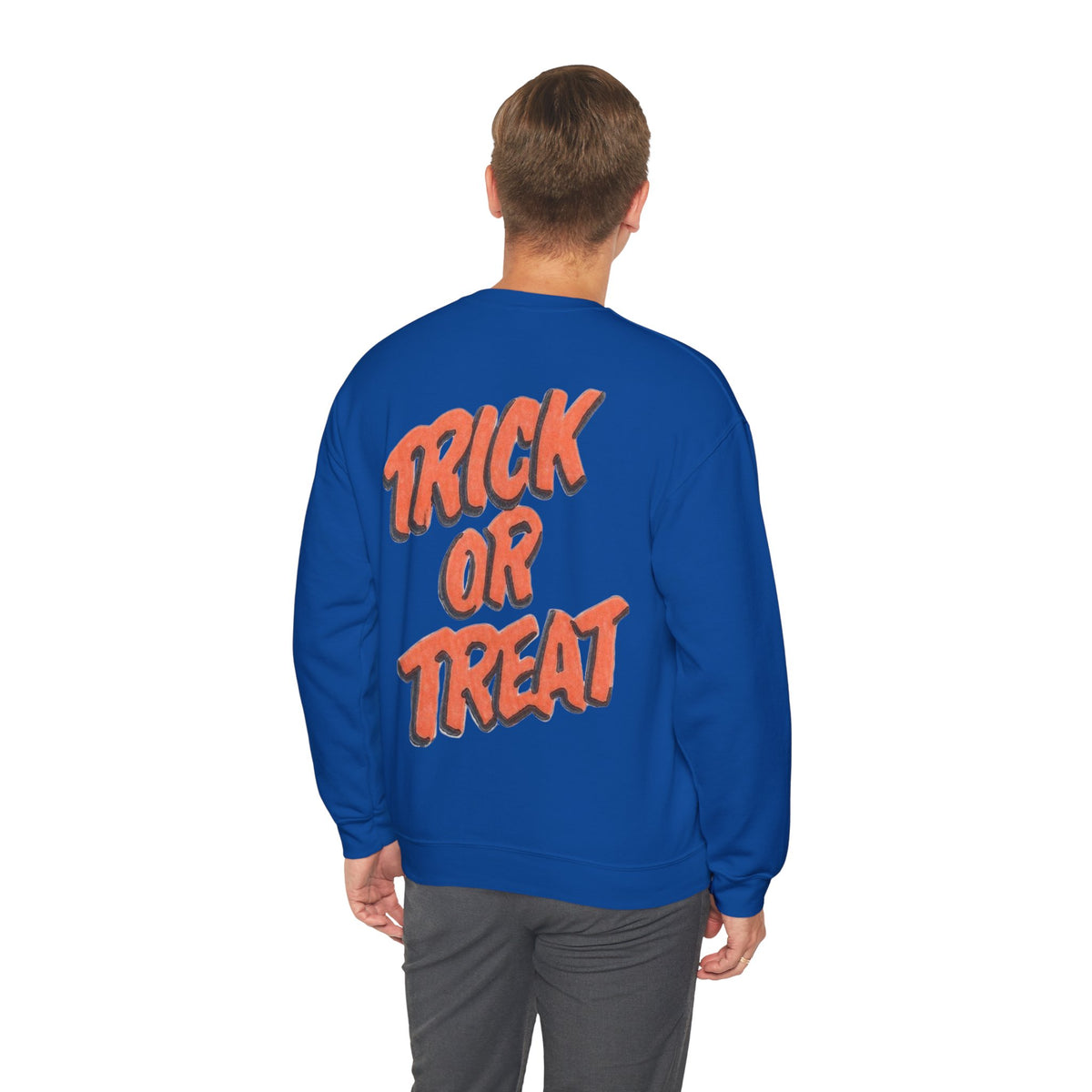 ORVIAN — Pumpkin Bra & Trick or Treat Halloween Crewneck, Skeleton Hands Unisex Heavy Blend