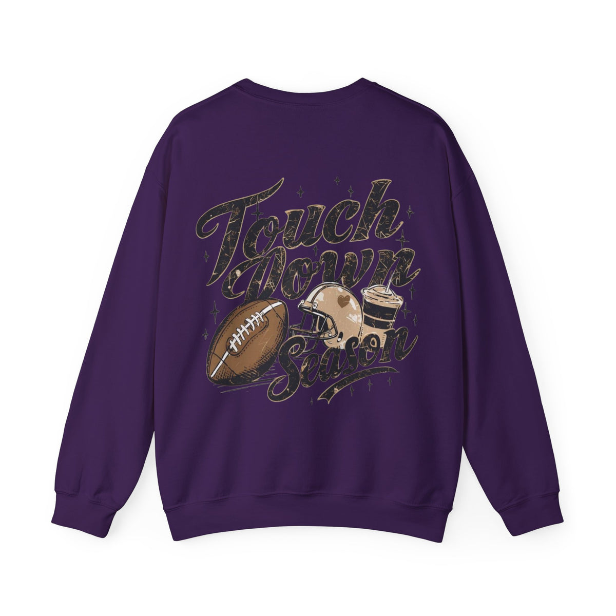ORVIAN — ’Tis the Season Fall & Football Crewneck, Fall Sweet Fall Daisy Unisex Heavy Blend