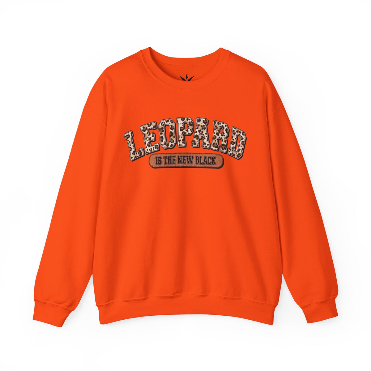 ORVIAN — Leopard Is The New Black & God Is Good Coquette Bow Crewneck, Faith-Inspired Unisex