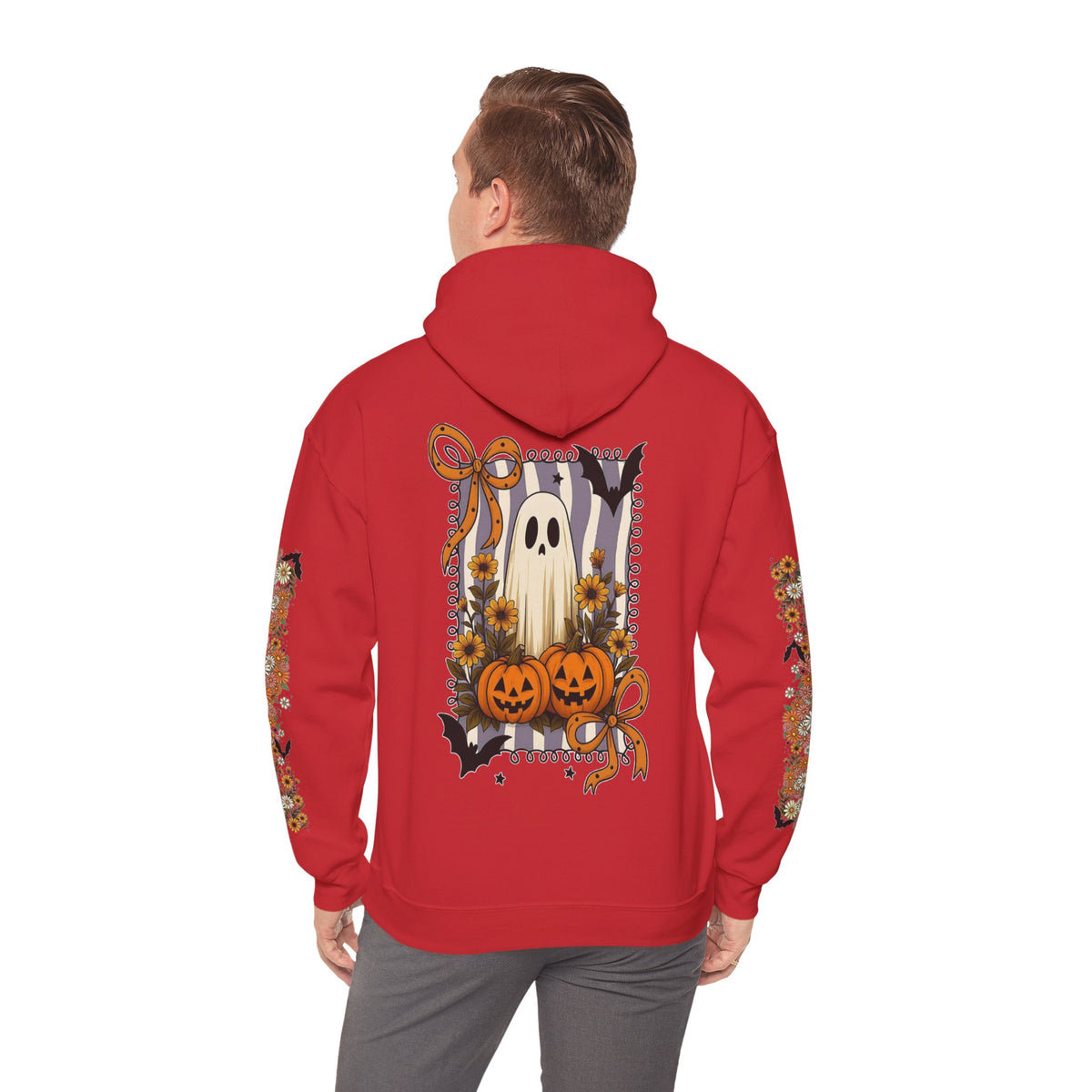 ORVIAN — Spooky and Sweet Ghost Unisex Heavy Blend Hoodie