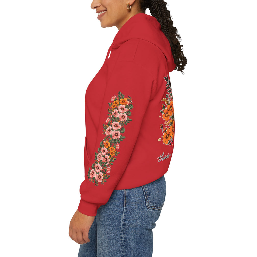 ORVIAN — Magic Floral Butterfly Unisex Heavy Blend Hoodie