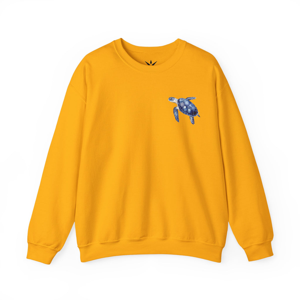 ORVIAN — Sea Turtle & Seashell Starfish Crewneck, Coastal Ocean Nautical Unisex Heavy Blend