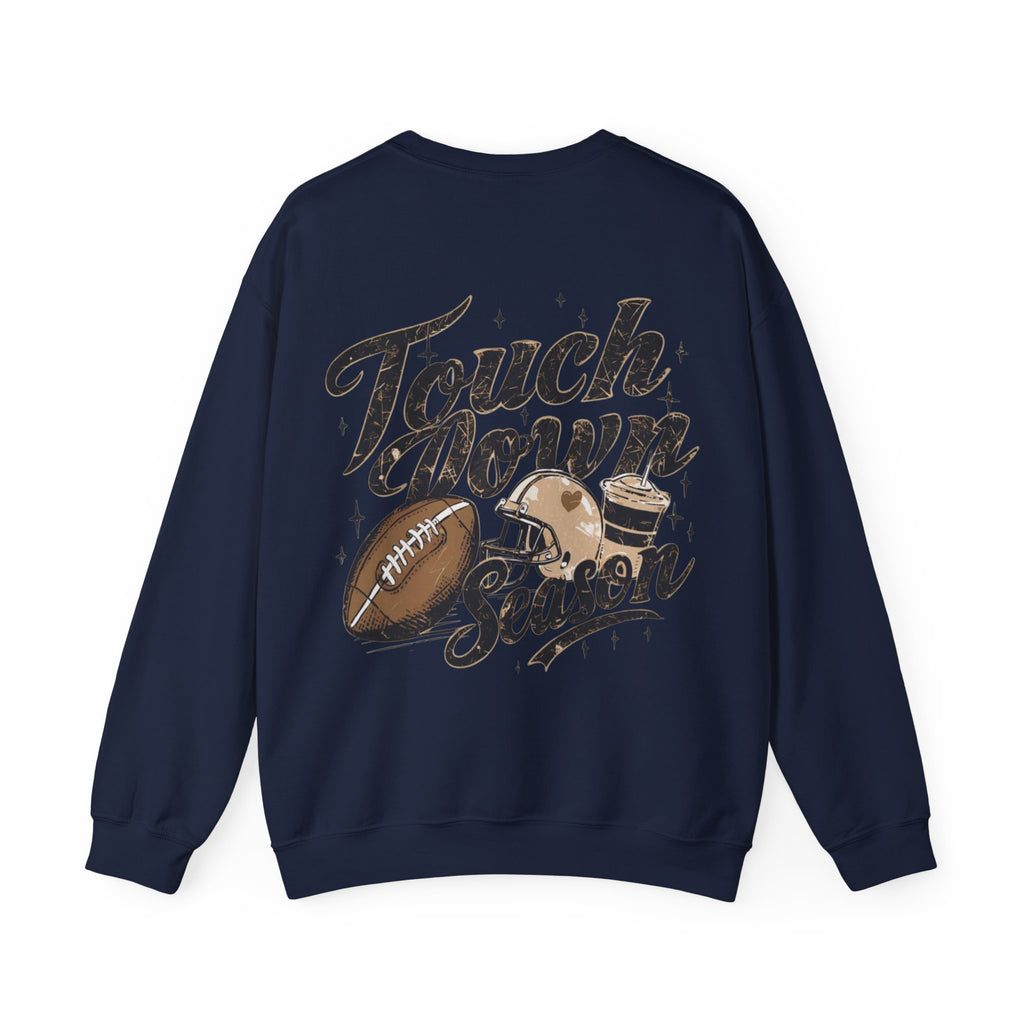 ORVIAN — ’Tis the Season Fall & Football Crewneck, Fall Sweet Fall Daisy Unisex Heavy Blend