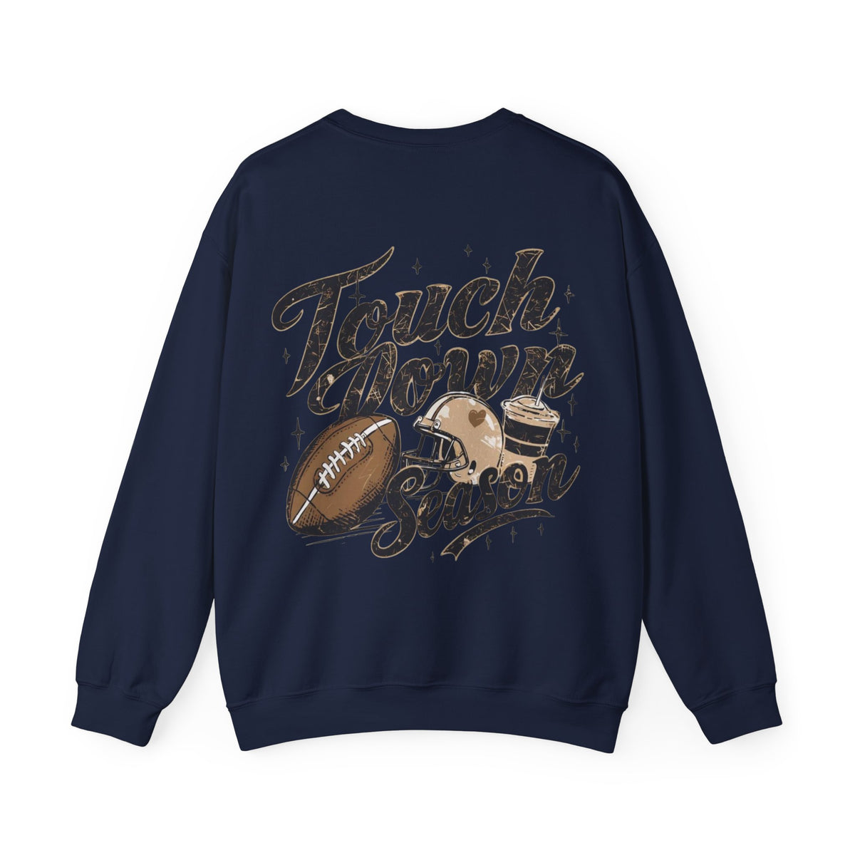 ORVIAN — ’Tis the Season Fall & Football Crewneck, Fall Sweet Fall Daisy Unisex Heavy Blend