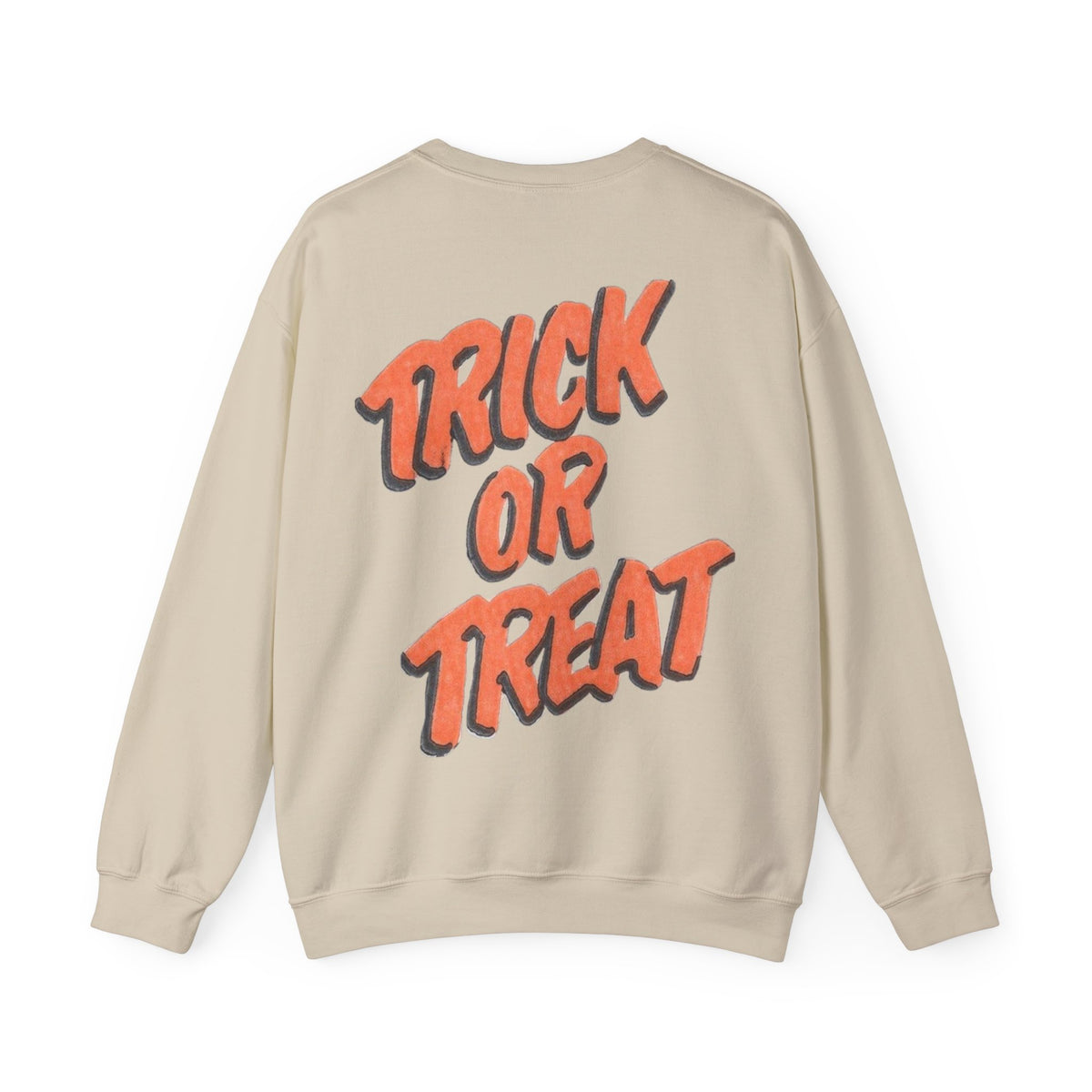 ORVIAN — Pumpkin Bra & Trick or Treat Halloween Crewneck, Skeleton Hands Unisex Heavy Blend