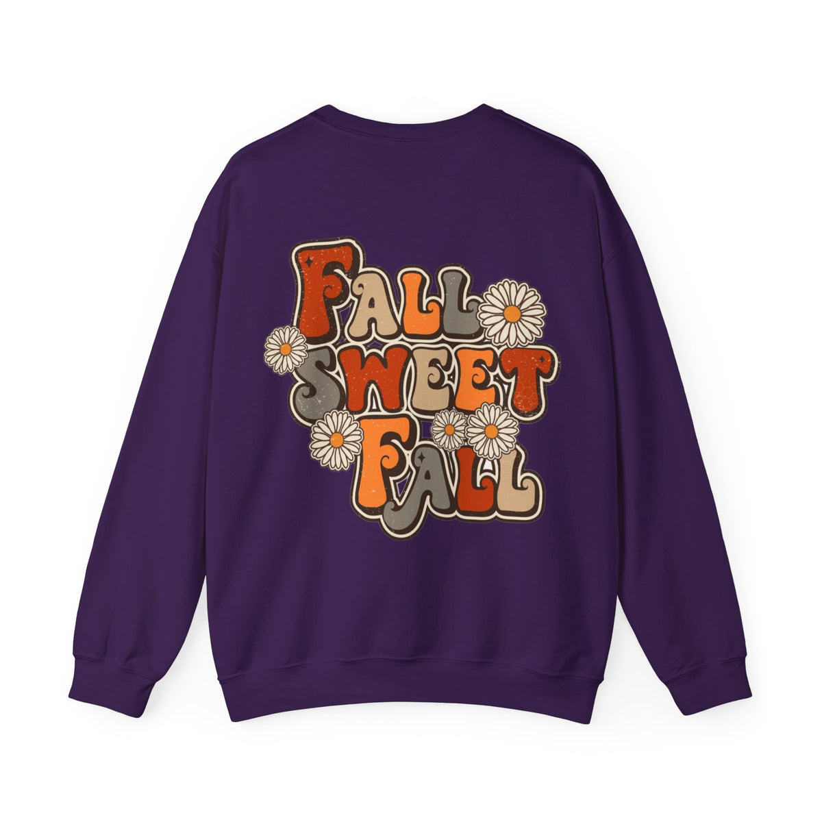 ORVIAN — ’Tis the Season Fall & Football Crewneck, Fall Sweet Fall Daisy Unisex Heavy Blend