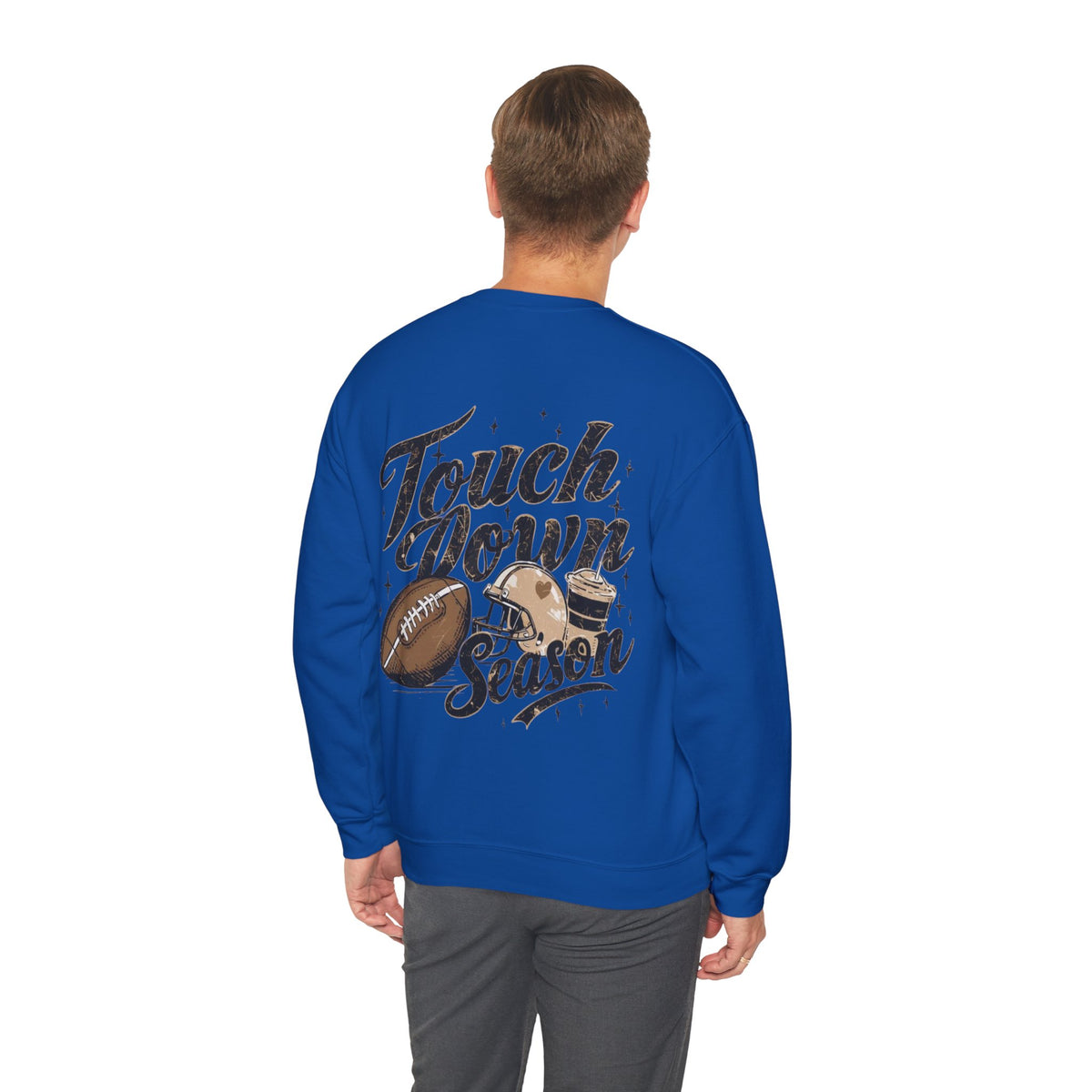 ORVIAN — ’Tis the Season Fall & Football Crewneck, Fall Sweet Fall Daisy Unisex Heavy Blend