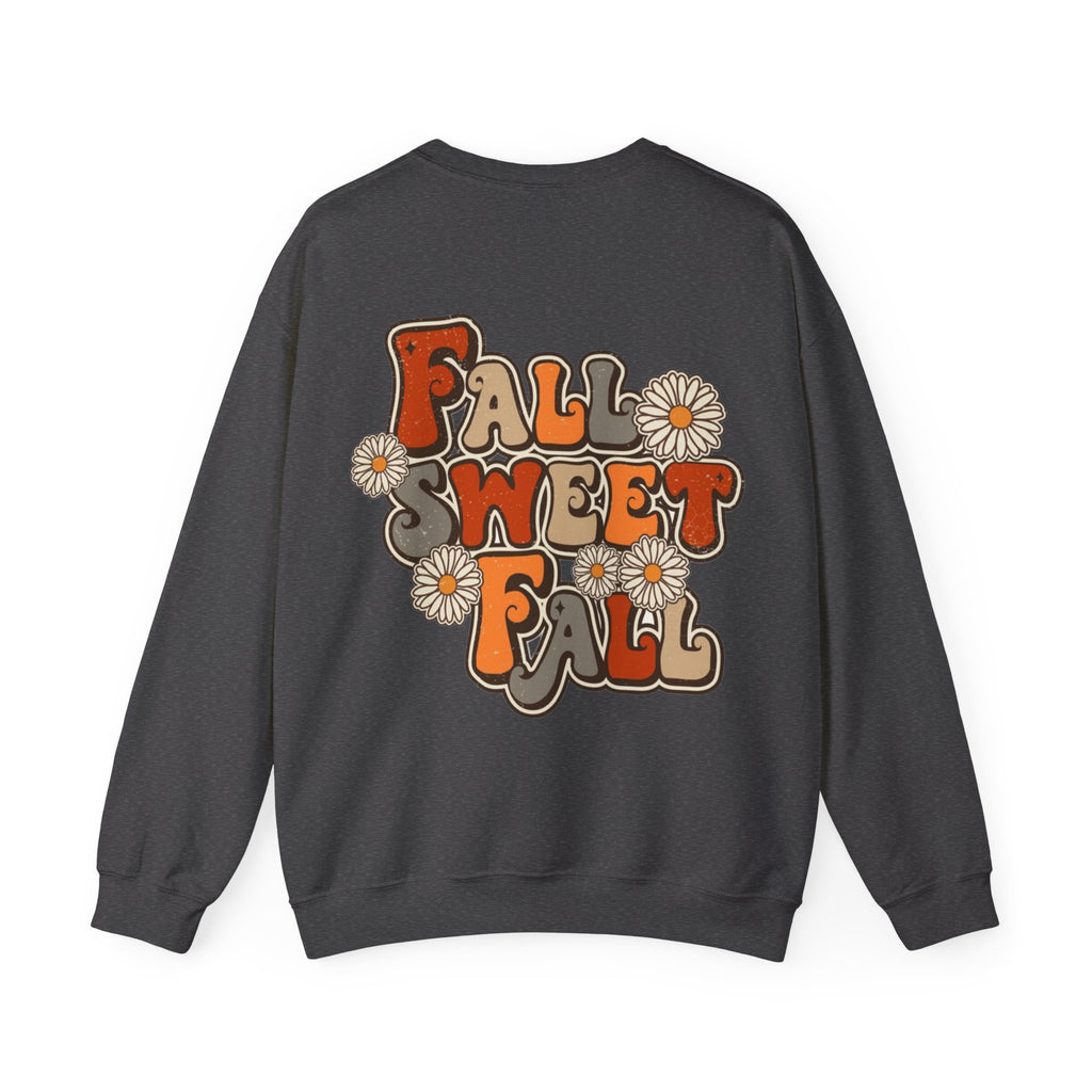 ORVIAN — ’Tis the Season Fall & Football Crewneck, Fall Sweet Fall Daisy Unisex Heavy Blend