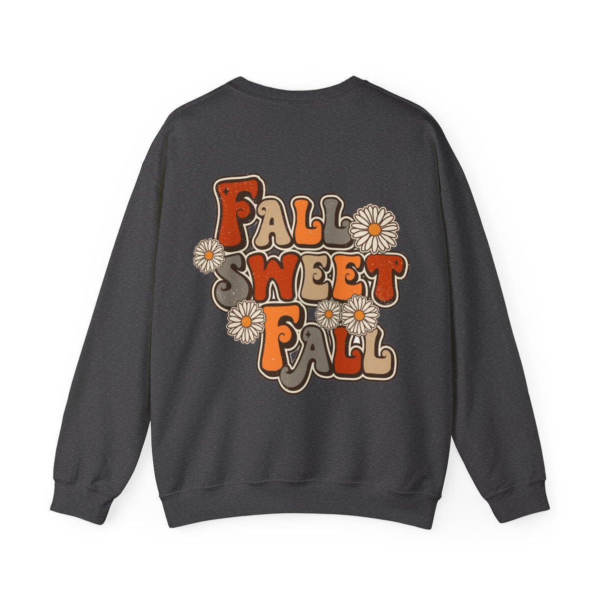 ORVIAN — ’Tis the Season Fall & Football Crewneck, Fall Sweet Fall Daisy Unisex Heavy Blend