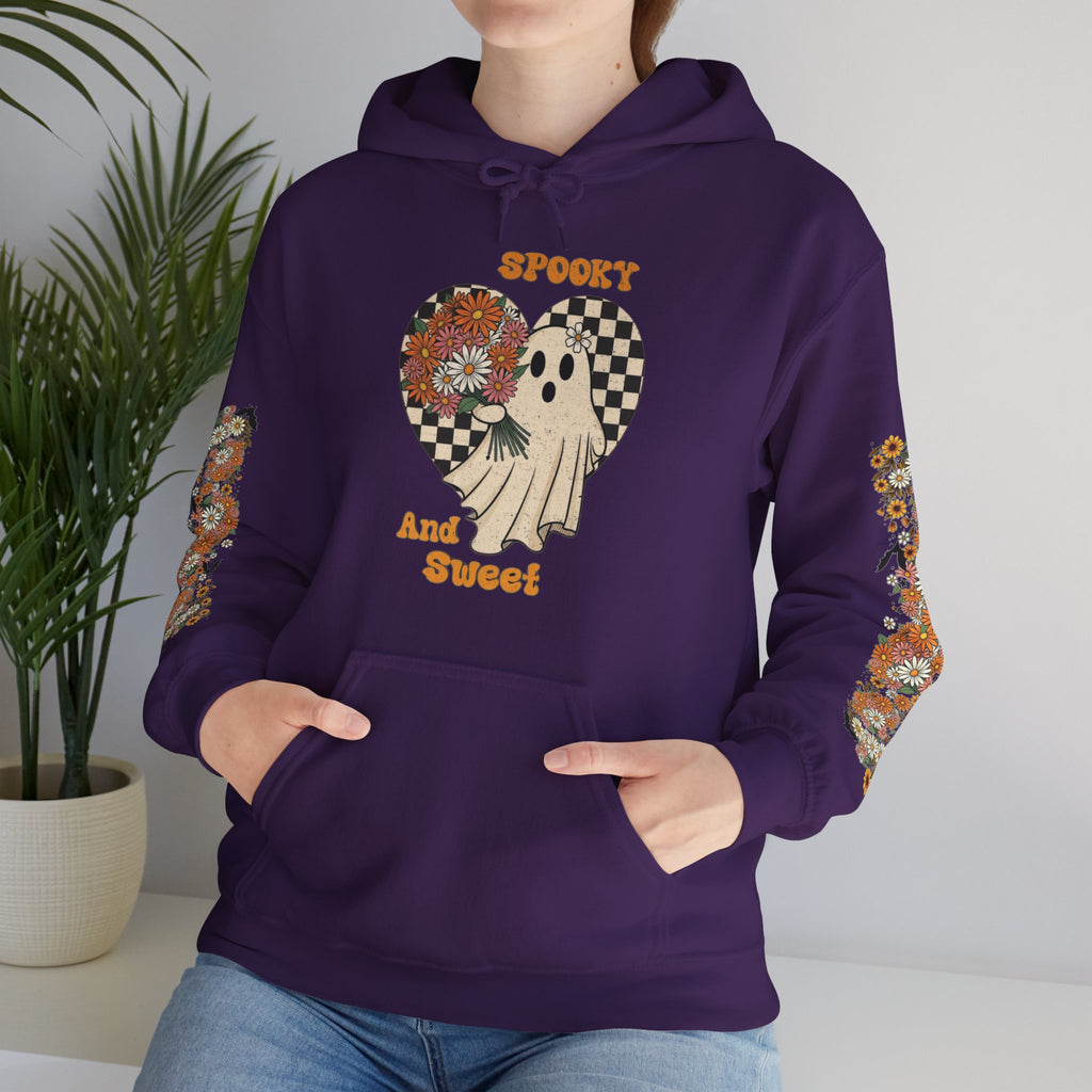 ORVIAN — Spooky and Sweet Ghost Unisex Heavy Blend Hoodie