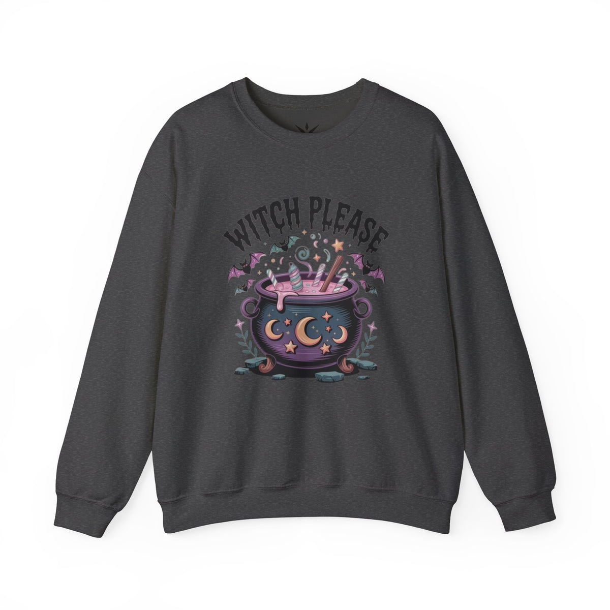 ORVIAN — Witch Please & I'm Just a Housewife Witch Crewneck, Magical Cauldron Unisex Heavy Blend