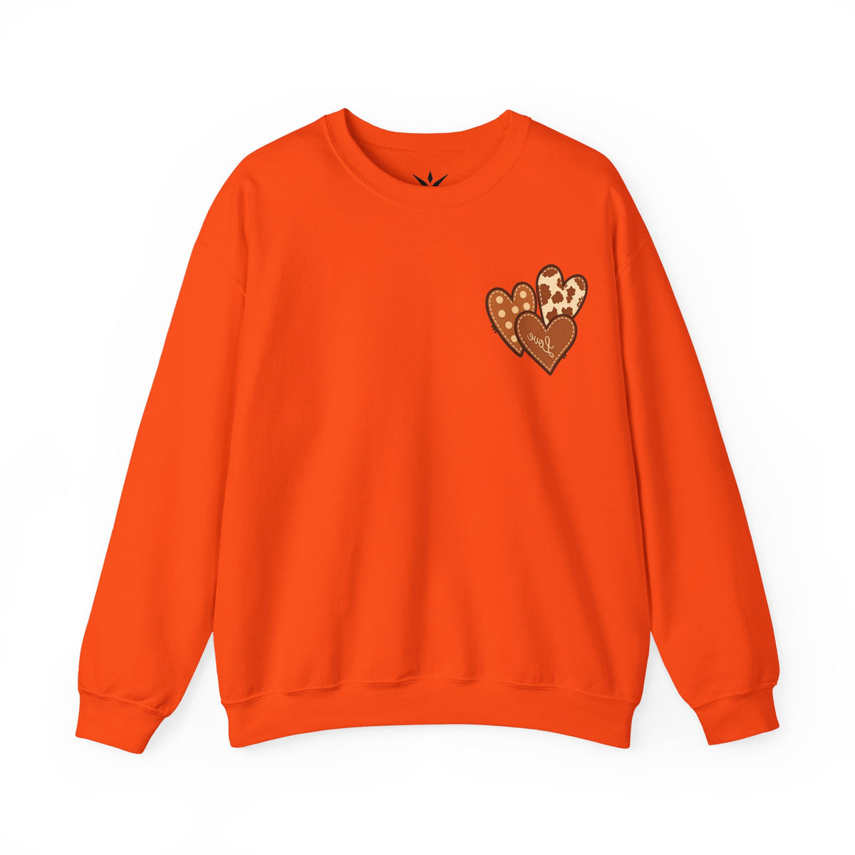 ORVIAN — Highland Cow & Cute Ghost Western Floral Crewneck, Spooky Unisex Sweatshirt