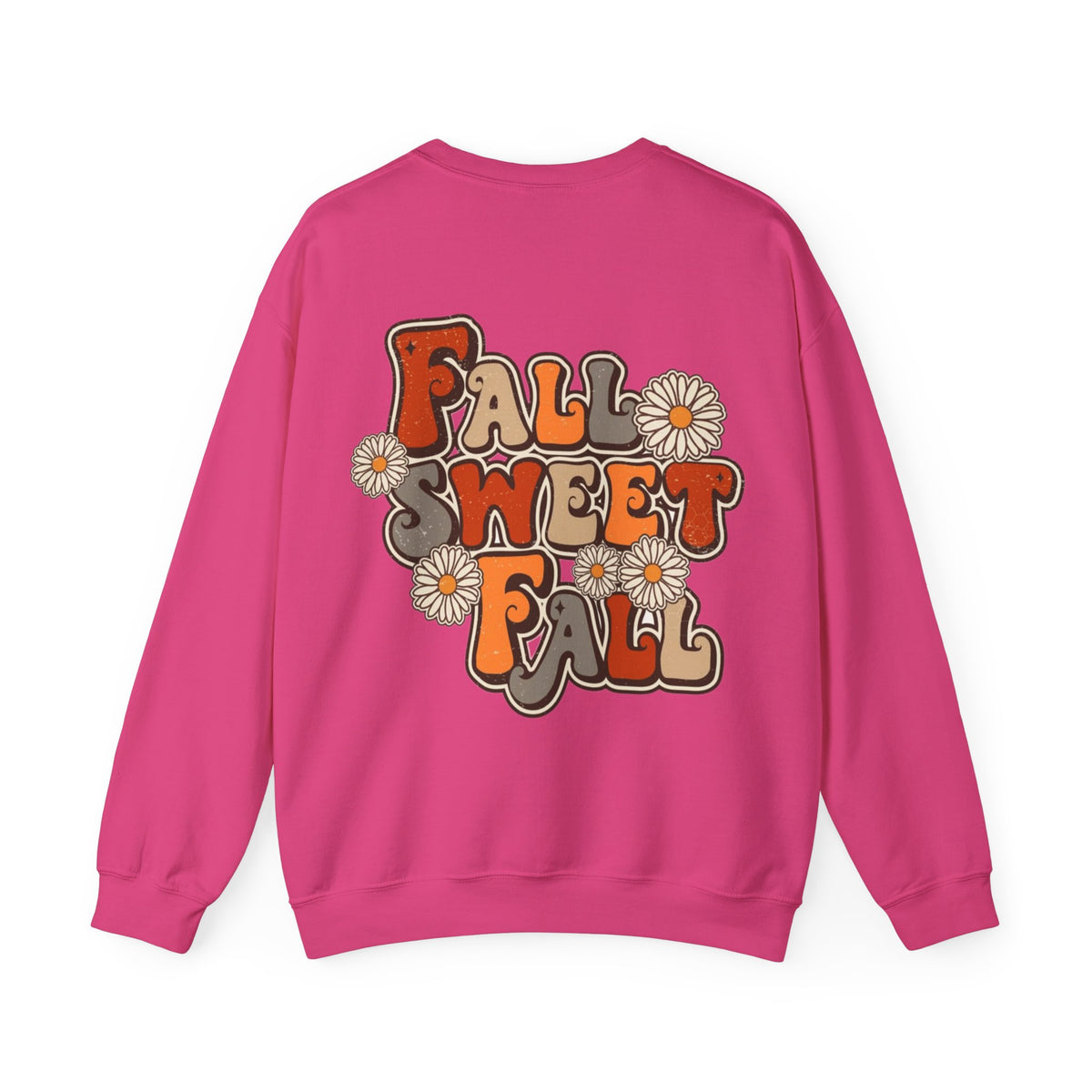 ORVIAN — ’Tis the Season Fall & Football Crewneck, Fall Sweet Fall Daisy Unisex Heavy Blend
