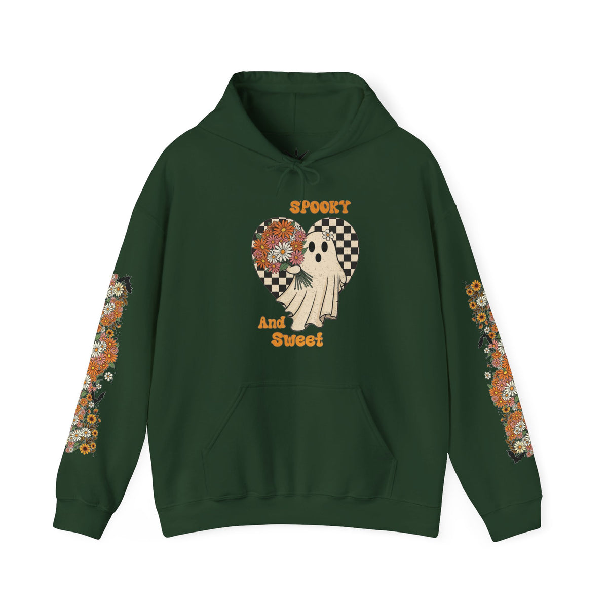 ORVIAN — Spooky and Sweet Ghost Unisex Heavy Blend Hoodie