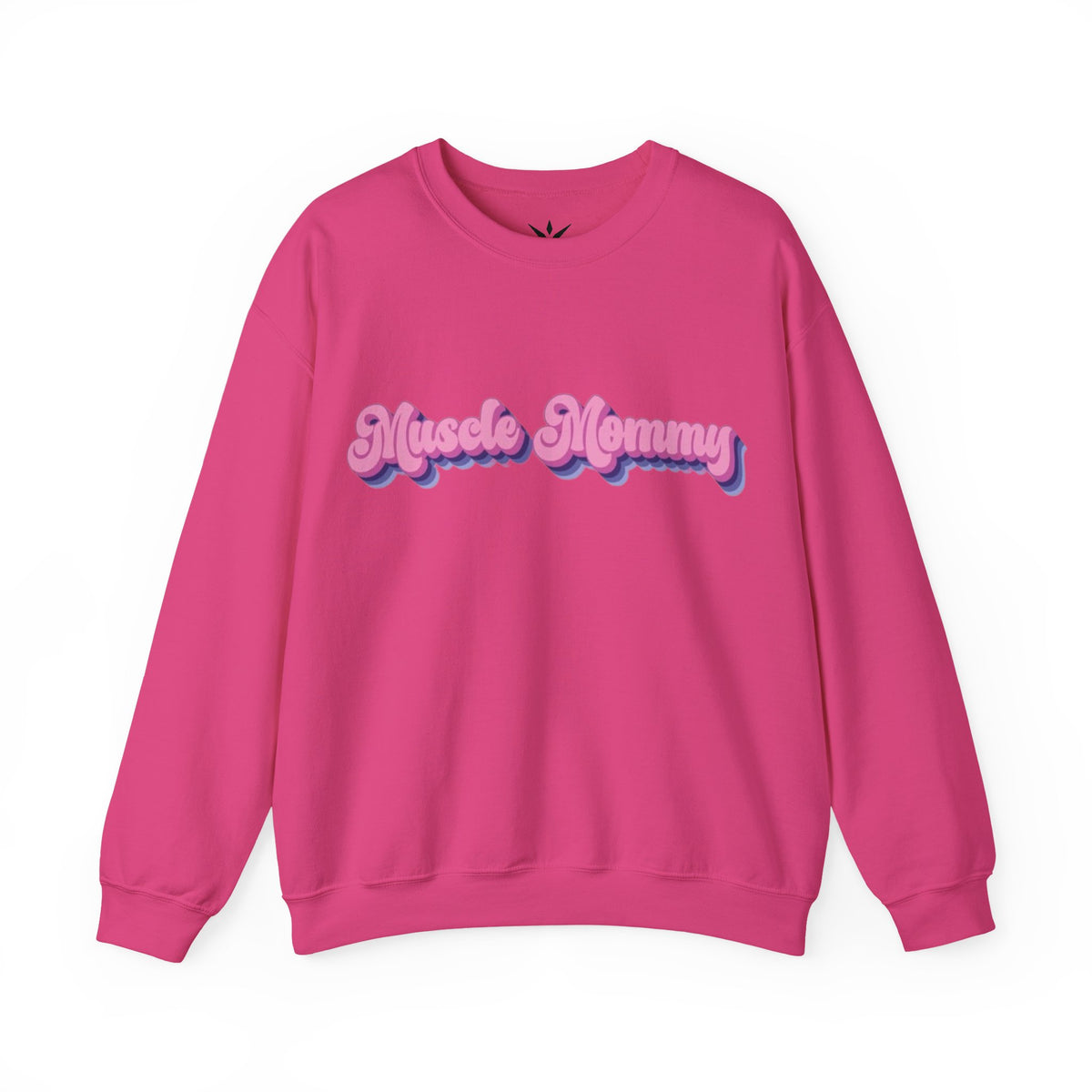 ORVIAN — Muscle Mommy Girls Just Wanna Have Guns Crewneck, Bold Feminine Typography Unisex