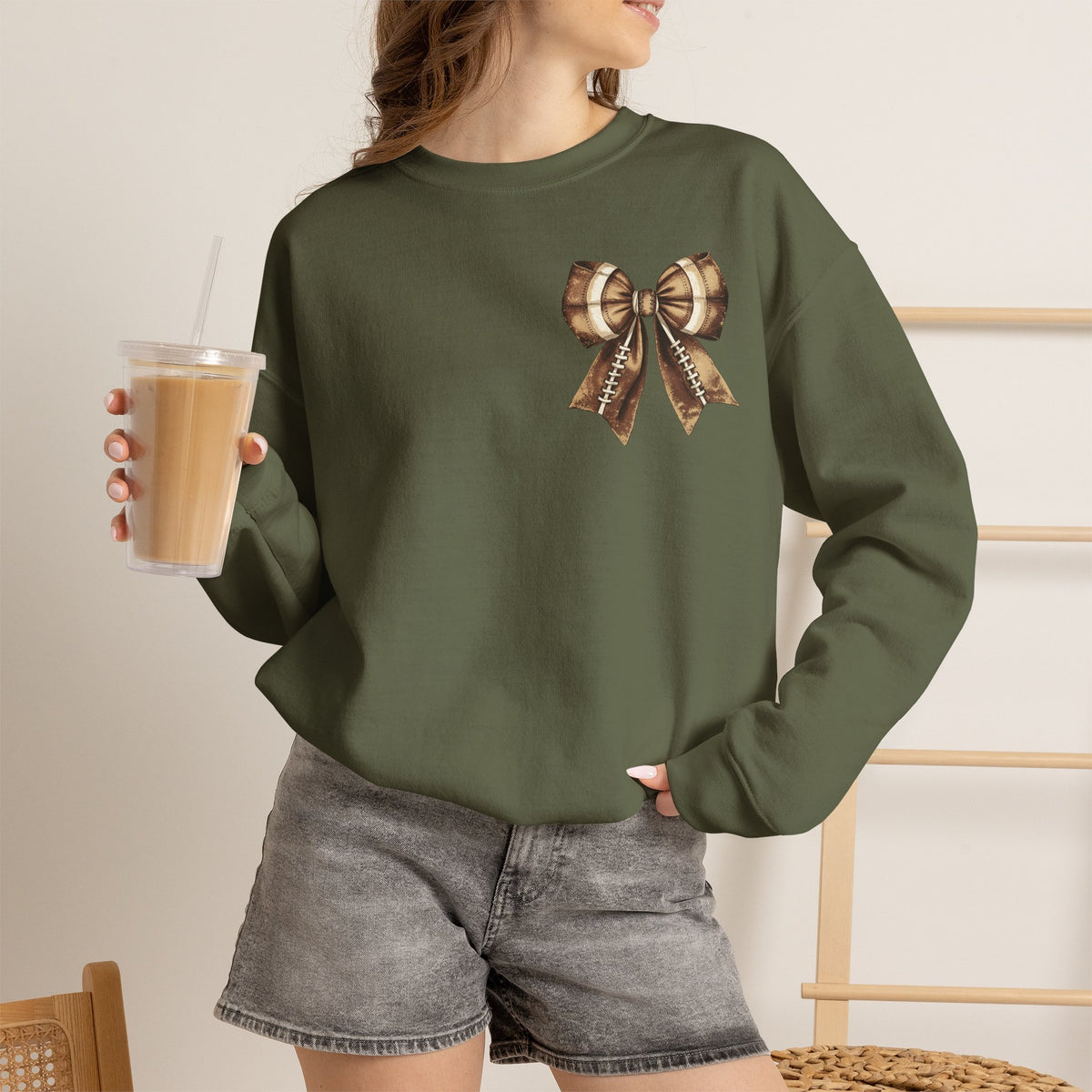 ORVIAN — ’Tis the Season Fall & Football Crewneck, Fall Sweet Fall Daisy Unisex Heavy Blend