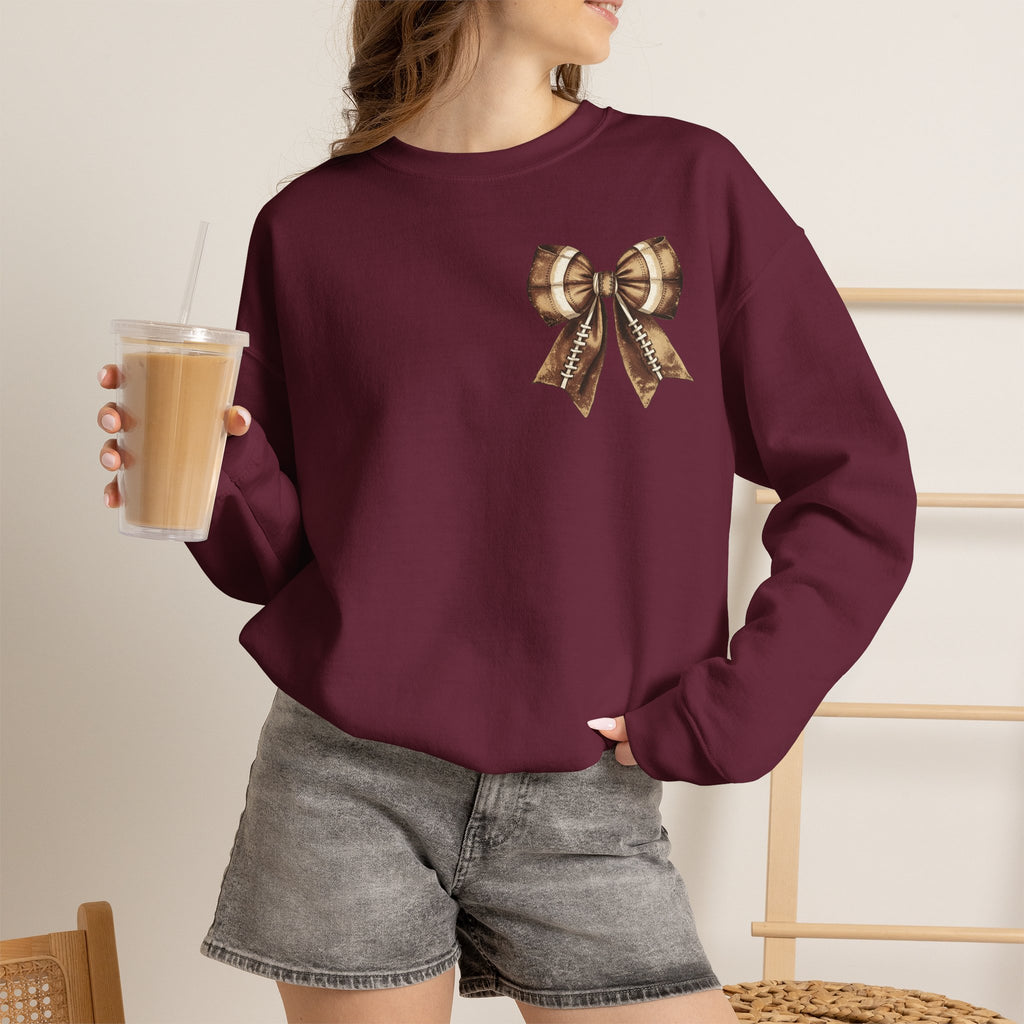 ORVIAN — ’Tis the Season Fall & Football Crewneck, Fall Sweet Fall Daisy Unisex Heavy Blend
