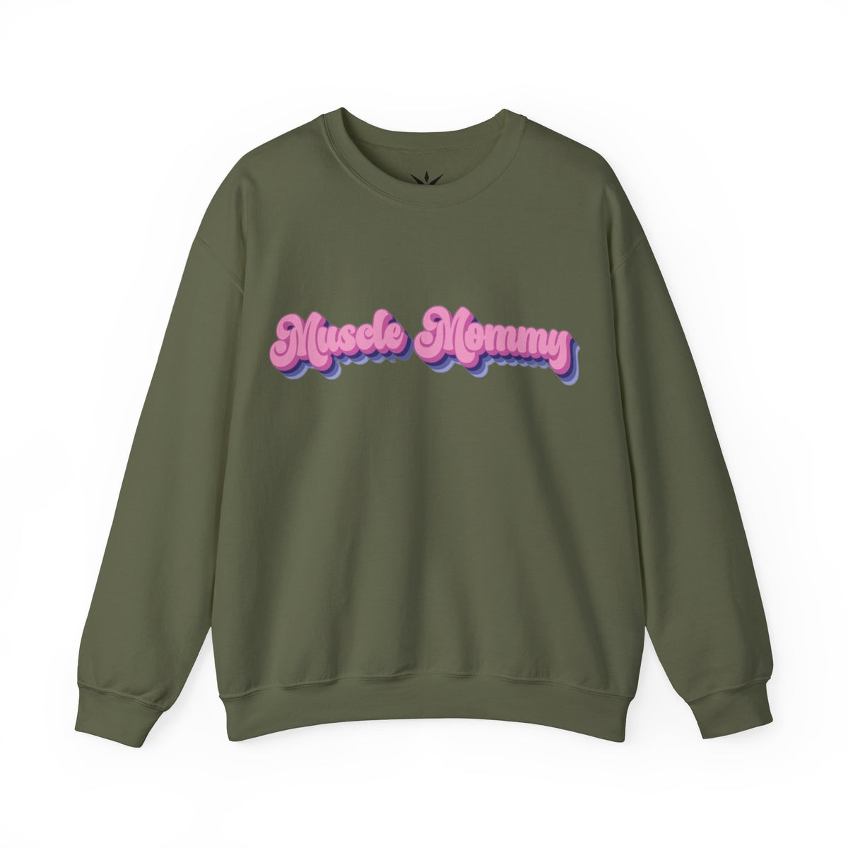 ORVIAN — Muscle Mommy Girls Just Wanna Have Guns Crewneck, Bold Feminine Typography Unisex