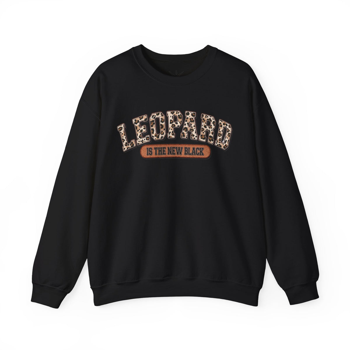 ORVIAN — Leopard Is The New Black & God Is Good Coquette Bow Crewneck, Faith-Inspired Unisex