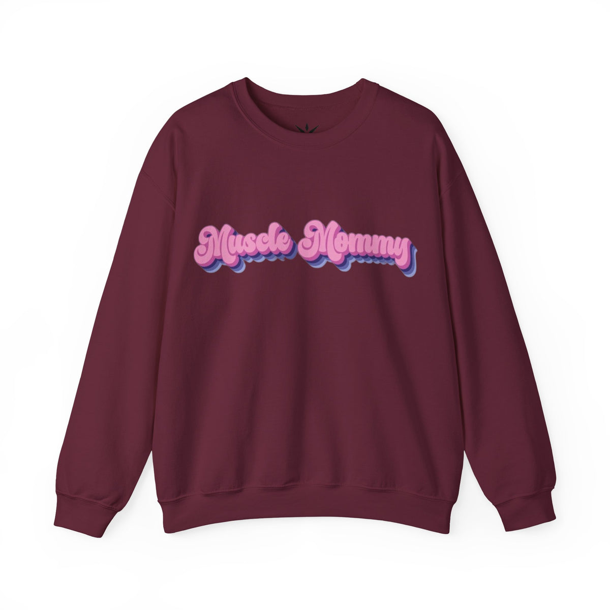 ORVIAN — Muscle Mommy Girls Just Wanna Have Guns Crewneck, Bold Feminine Typography Unisex