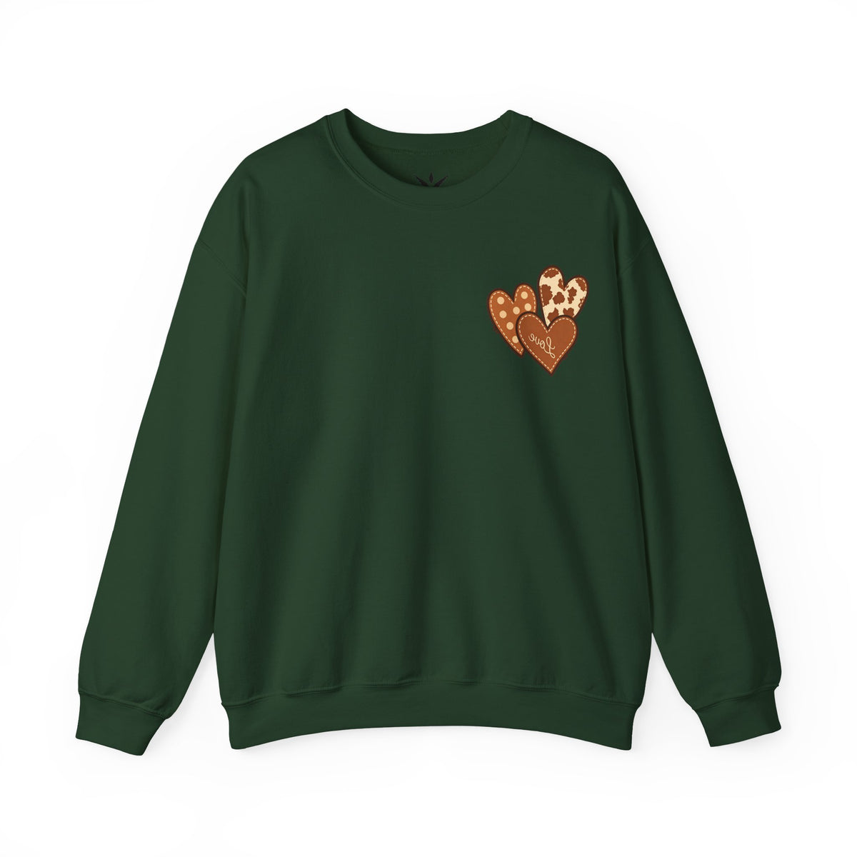 ORVIAN — Highland Cow & Cute Ghost Western Floral Crewneck, Spooky Unisex Sweatshirt