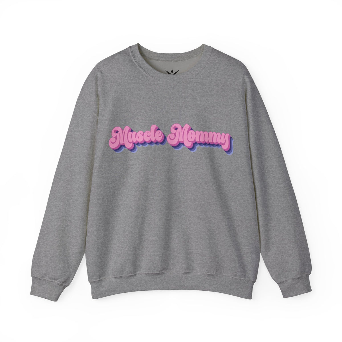 ORVIAN — Muscle Mommy Girls Just Wanna Have Guns Crewneck, Bold Feminine Typography Unisex