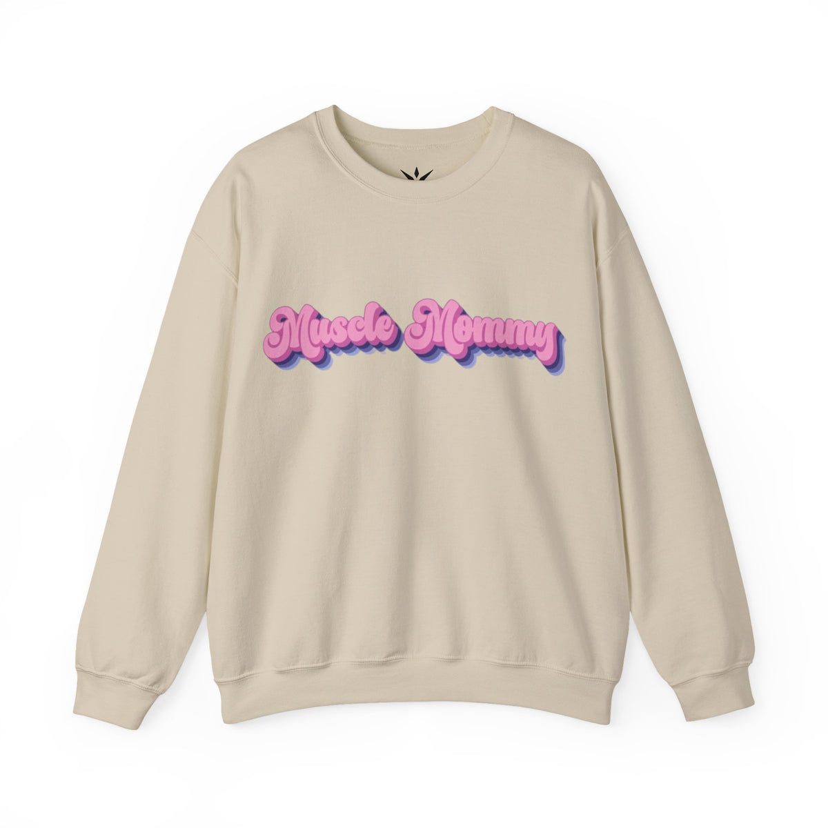 ORVIAN — Muscle Mommy Girls Just Wanna Have Guns Crewneck, Bold Feminine Typography Unisex