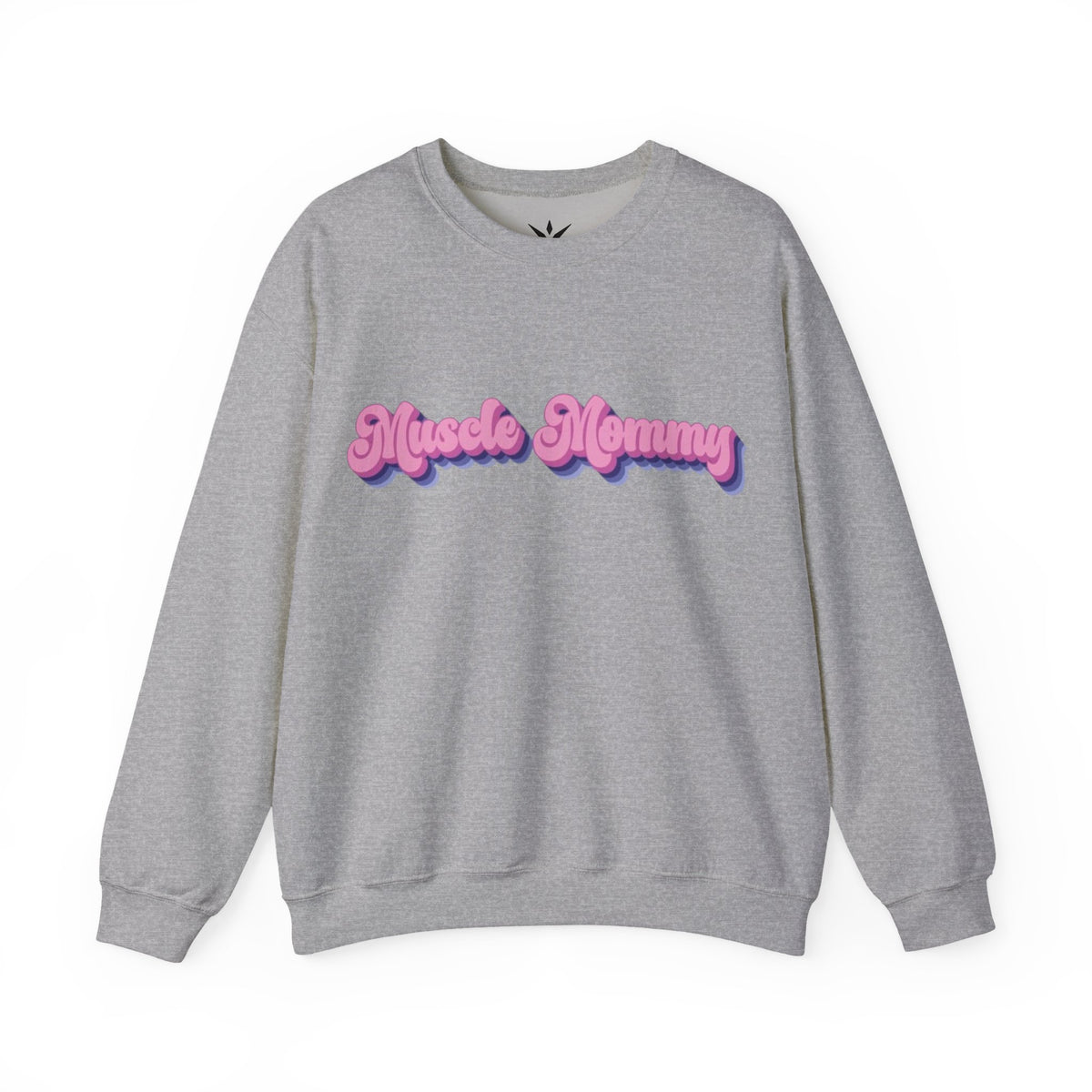 ORVIAN — Muscle Mommy Girls Just Wanna Have Guns Crewneck, Bold Feminine Typography Unisex