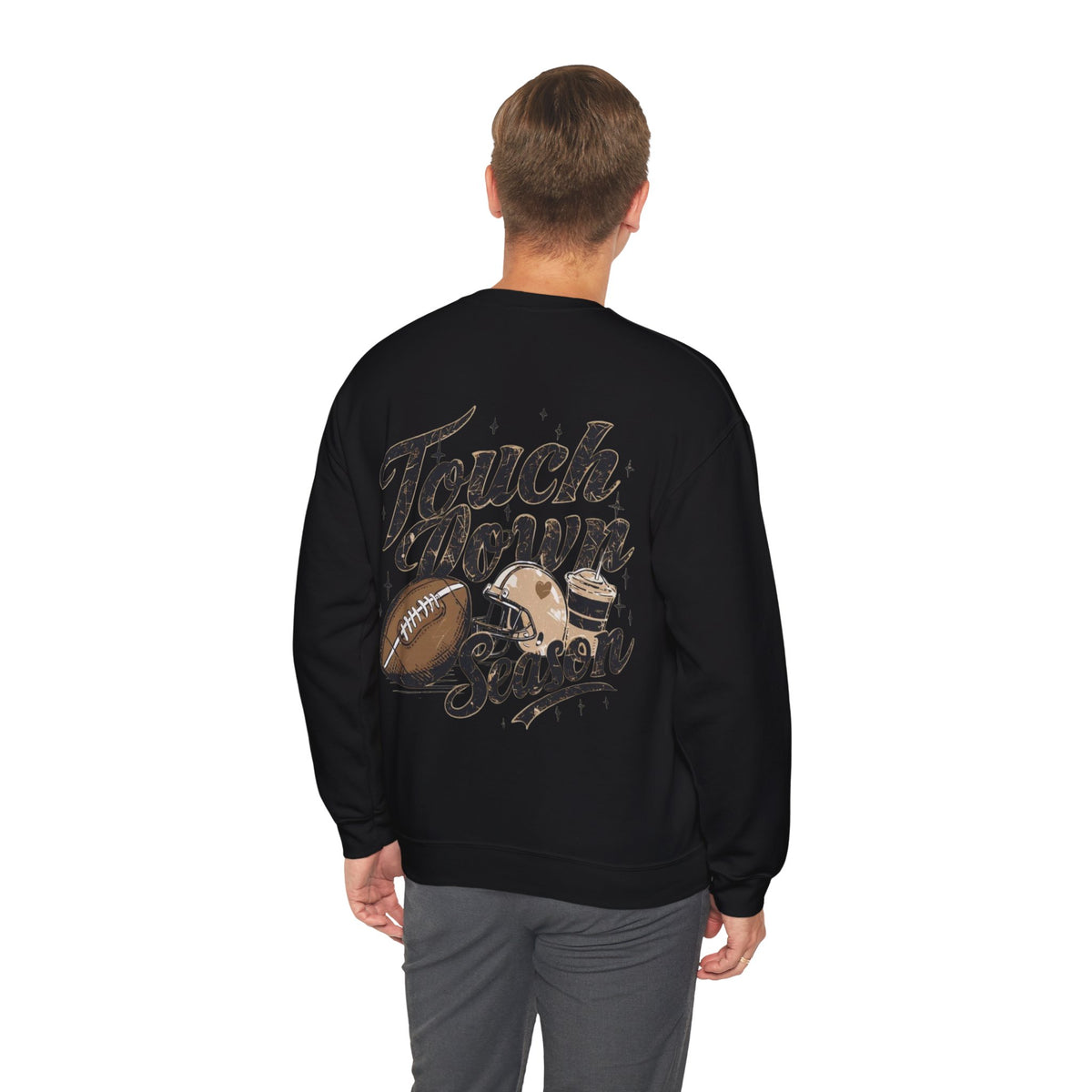 ORVIAN — ’Tis the Season Fall & Football Crewneck, Fall Sweet Fall Daisy Unisex Heavy Blend