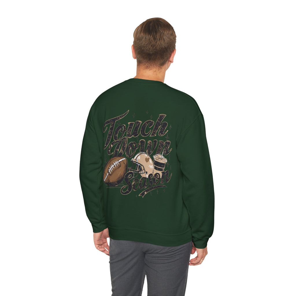 ORVIAN — ’Tis the Season Fall & Football Crewneck, Fall Sweet Fall Daisy Unisex Heavy Blend