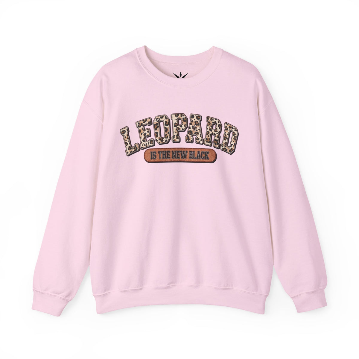 ORVIAN — Leopard Is The New Black & God Is Good Coquette Bow Crewneck, Faith-Inspired Unisex
