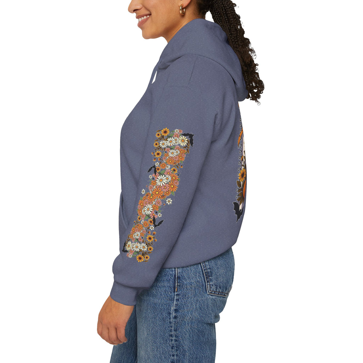 ORVIAN — Spooky and Sweet Ghost Unisex Heavy Blend Hoodie