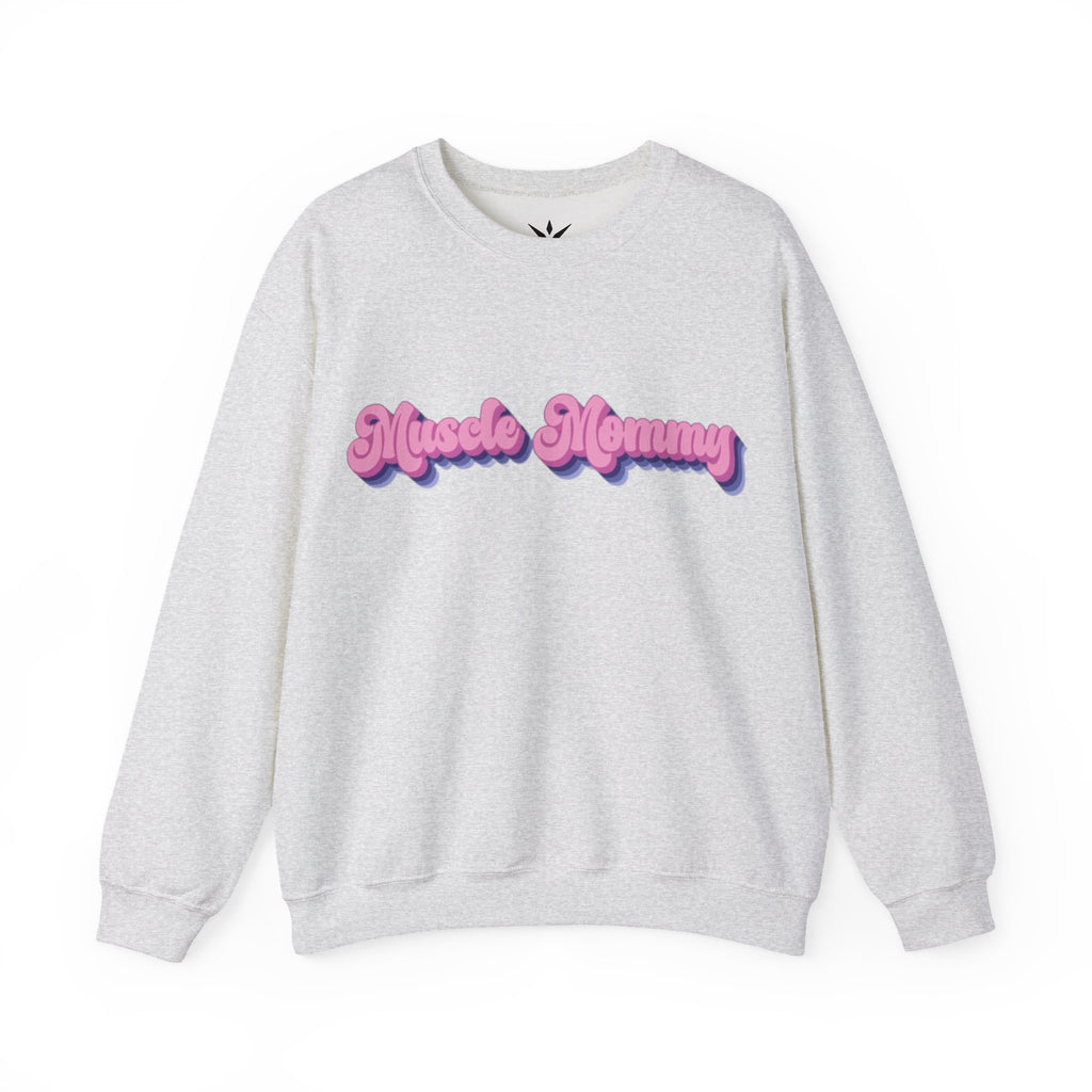 ORVIAN — Muscle Mommy Girls Just Wanna Have Guns Crewneck, Bold Feminine Typography Unisex