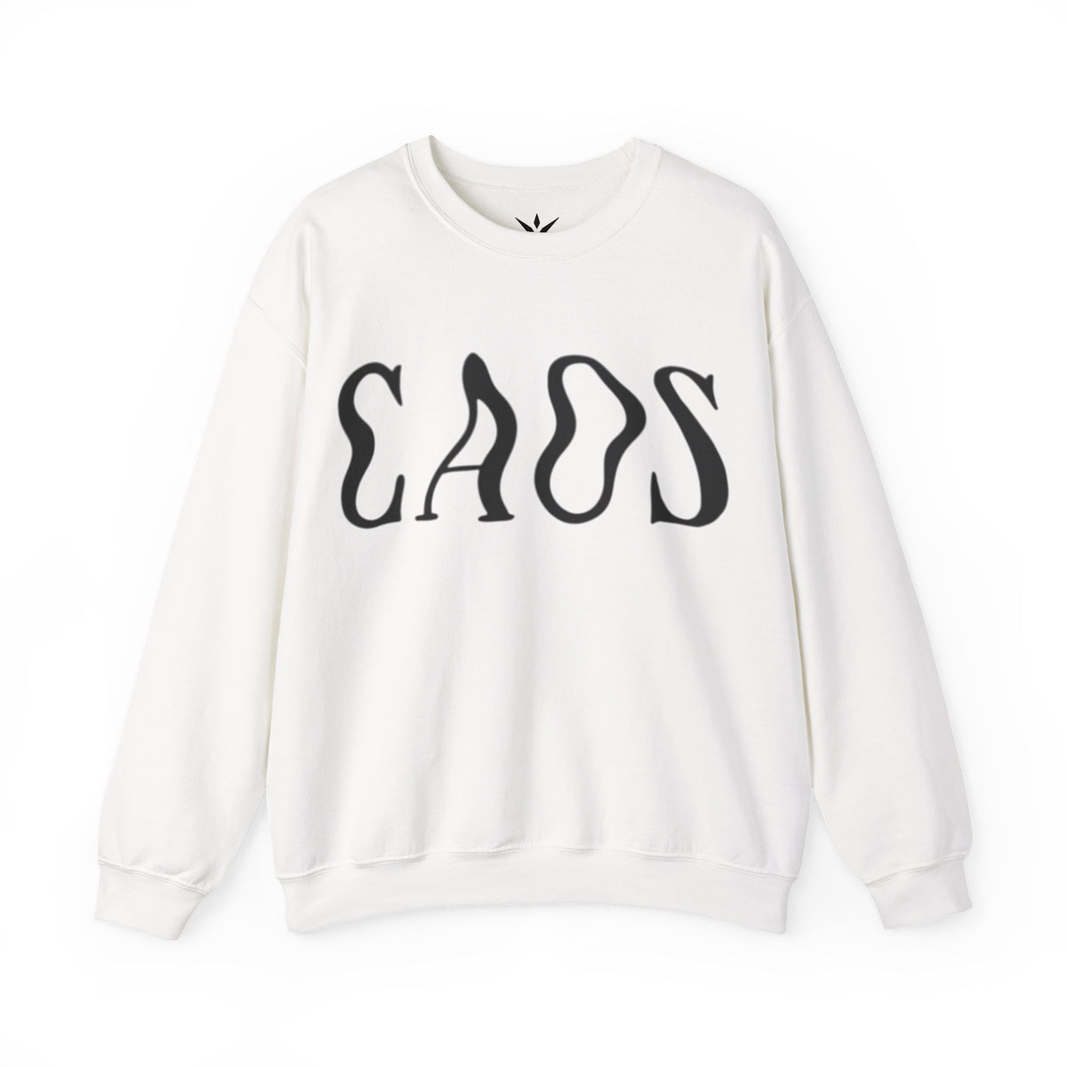 ORVIAN — Chaos Cat Crewneck, Reversed Lettering & Rebel Cat Graphic Unisex Heavy Blend