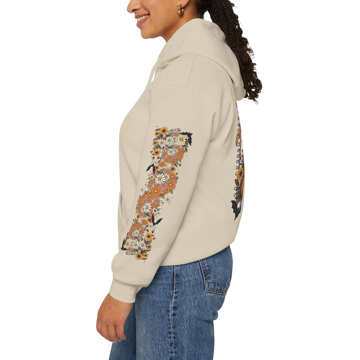 ORVIAN — Spooky and Sweet Ghost Unisex Heavy Blend Hoodie