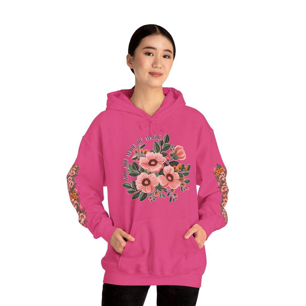 ORVIAN — Magic Floral Butterfly Unisex Heavy Blend Hoodie