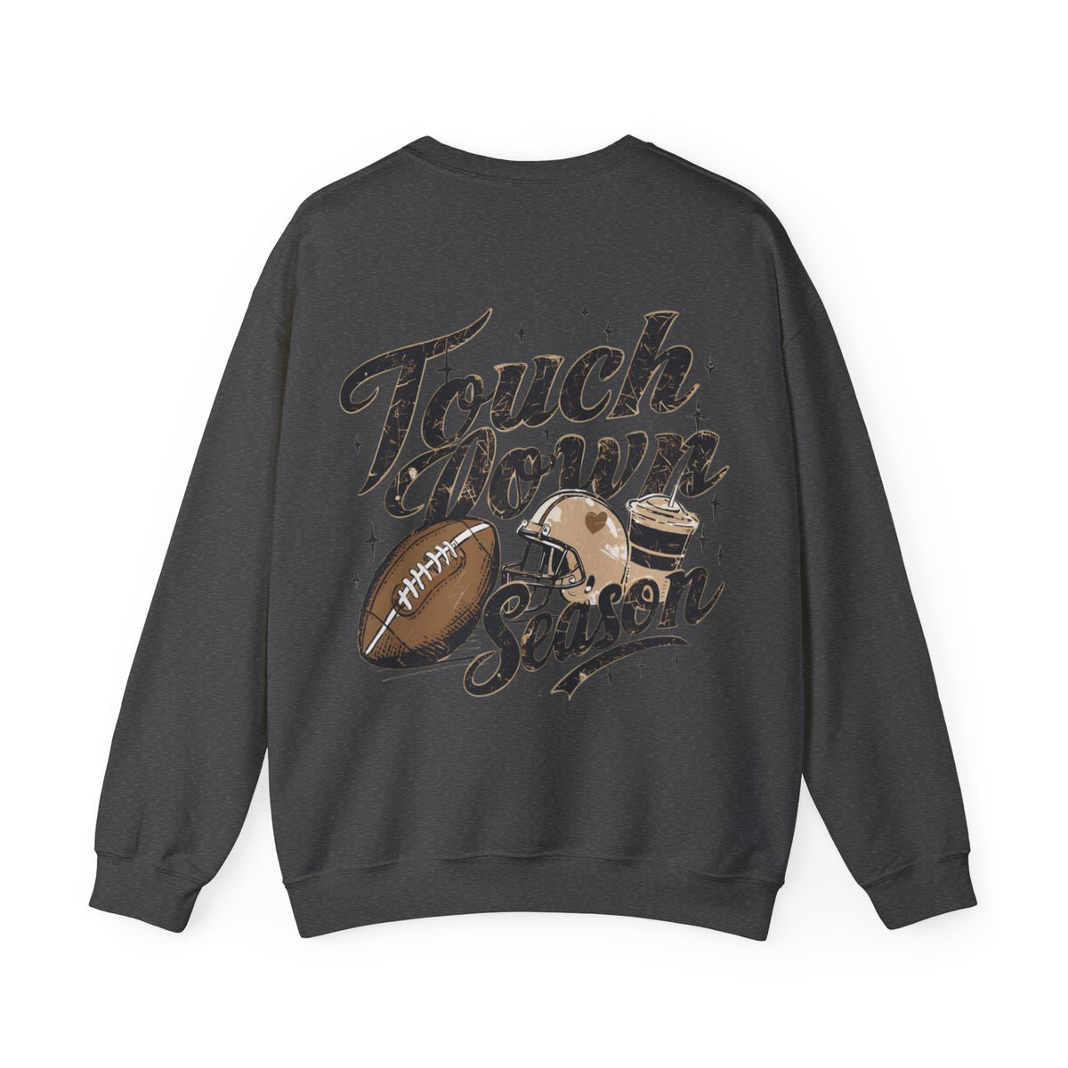 ORVIAN — ’Tis the Season Fall & Football Crewneck, Fall Sweet Fall Daisy Unisex Heavy Blend