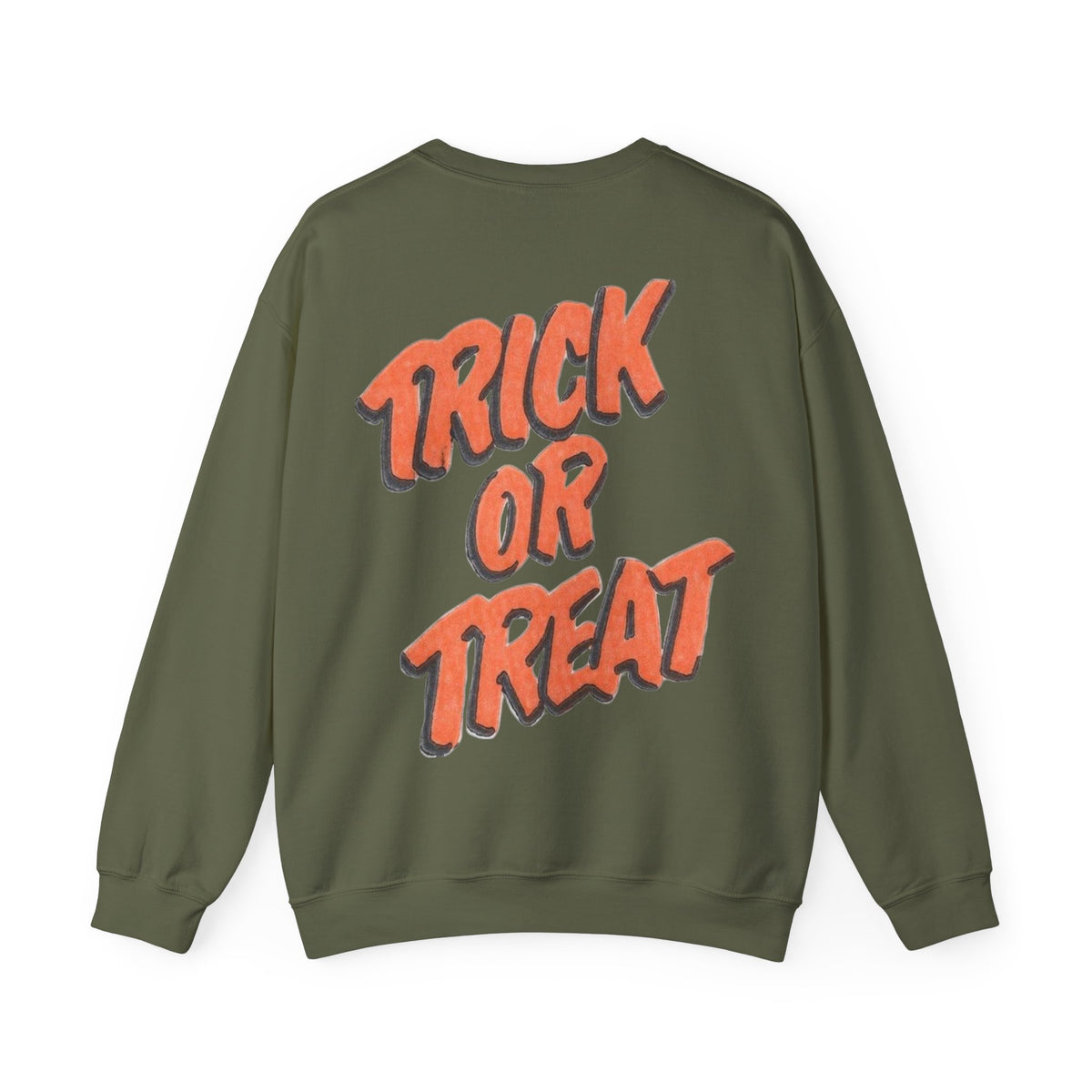 ORVIAN — Pumpkin Bra & Trick or Treat Halloween Crewneck, Skeleton Hands Unisex Heavy Blend