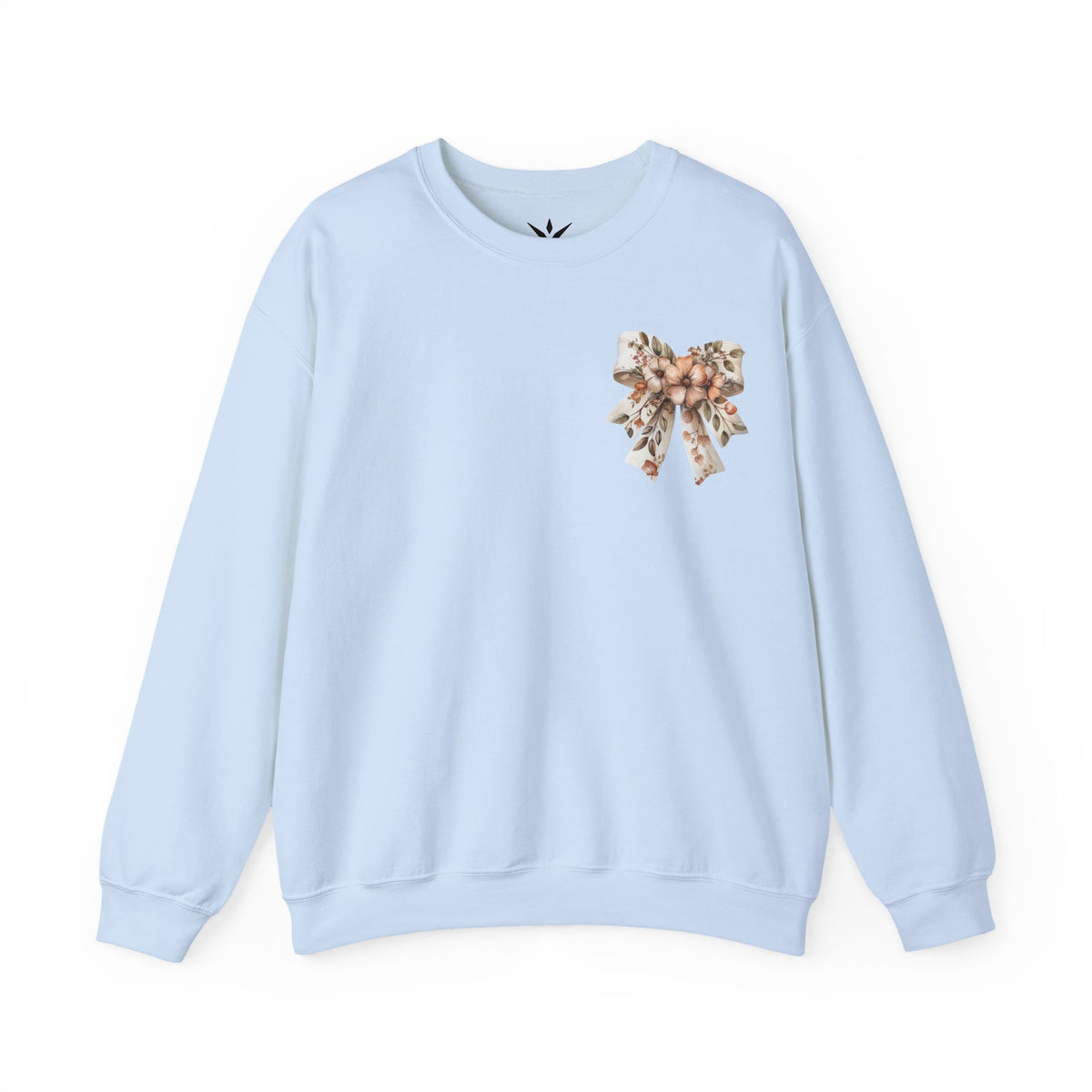 ORVIAN — Pumpkin Spice & Autumn Botanicals Crewneck, Floral Pumpkin Fall Unisex Sweatshirt