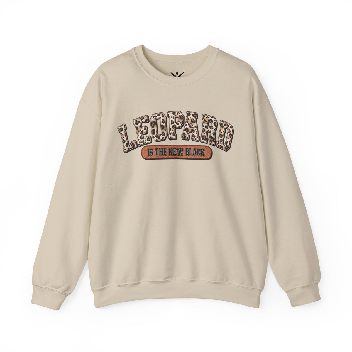 ORVIAN — Leopard Is The New Black & God Is Good Coquette Bow Crewneck, Faith-Inspired Unisex