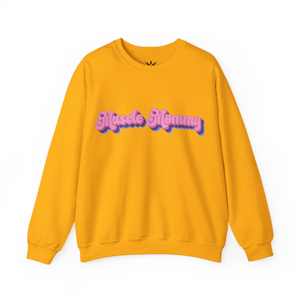 ORVIAN — Muscle Mommy Girls Just Wanna Have Guns Crewneck, Bold Feminine Typography Unisex
