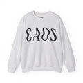 ORVIAN — Chaos Cat Crewneck, Reversed Lettering & Rebel Cat Graphic Unisex Heavy Blend