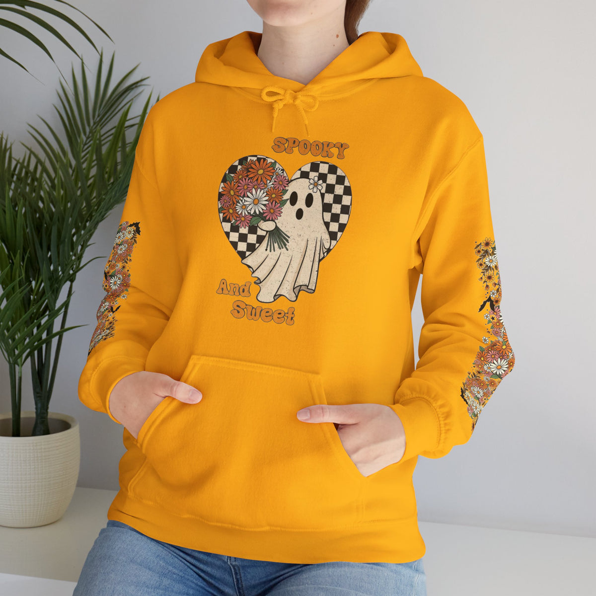 ORVIAN — Spooky and Sweet Ghost Unisex Heavy Blend Hoodie