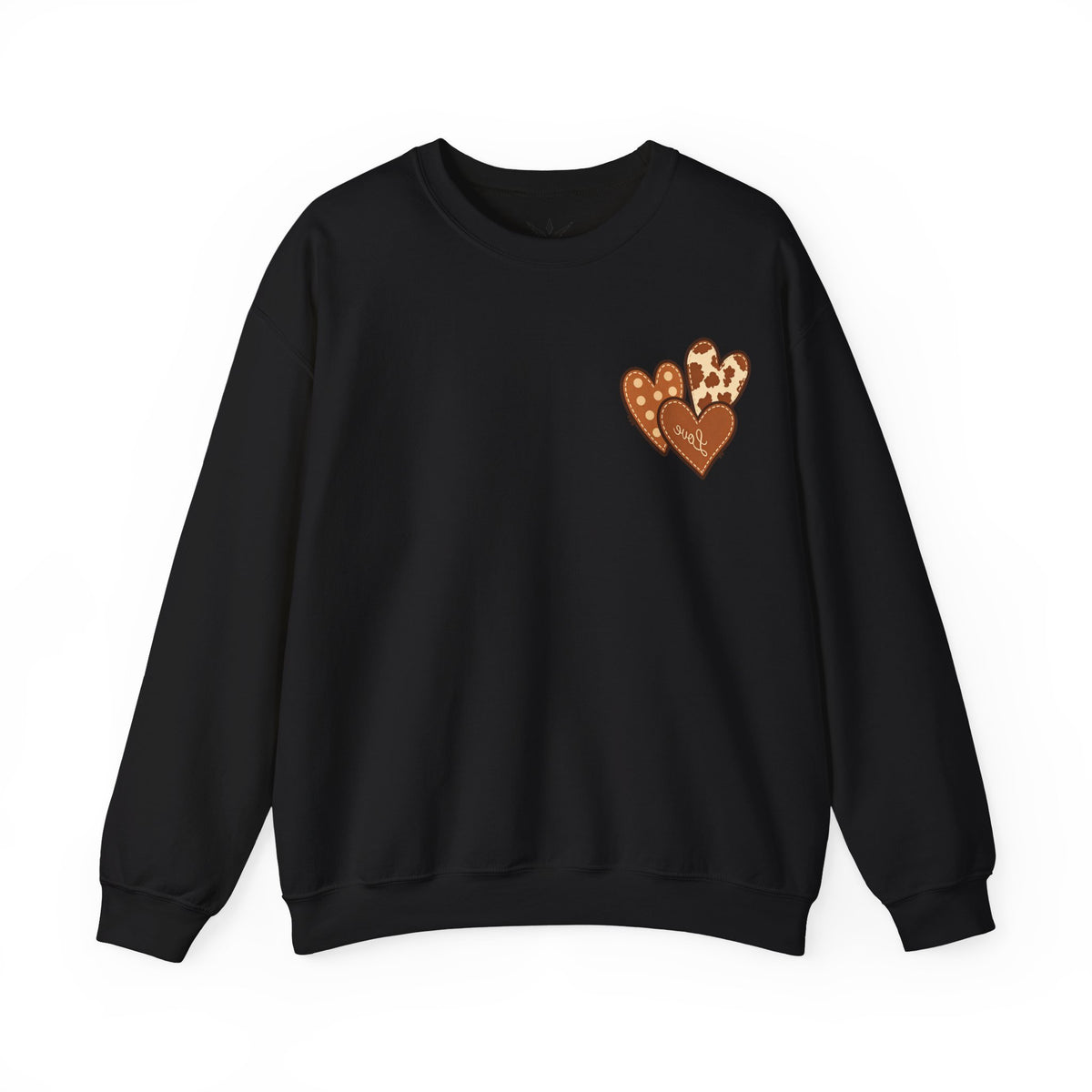ORVIAN — Highland Cow & Cute Ghost Western Floral Crewneck, Spooky Unisex Sweatshirt