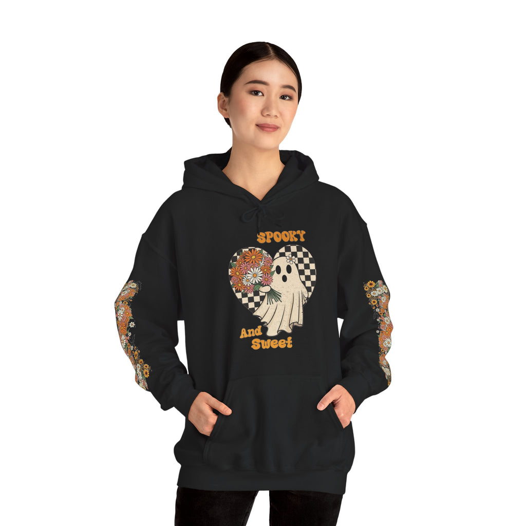 ORVIAN — Spooky and Sweet Ghost Unisex Heavy Blend Hoodie